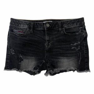 Tommy Hilfiger Distressed Frayed Cut-Off Shorts 4